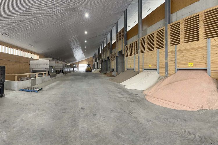 Inside Colborne facility