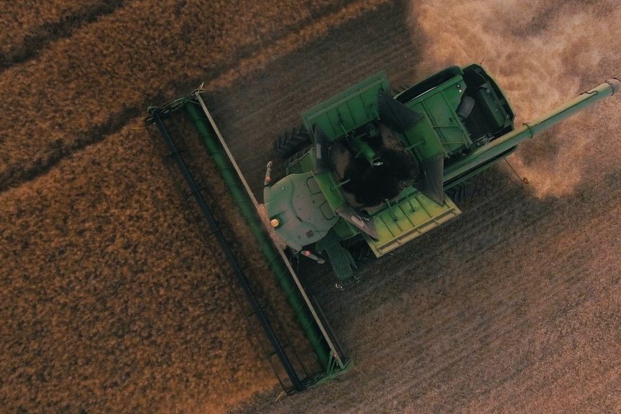 TCO Agromart Ltd. Machine working on farming fields