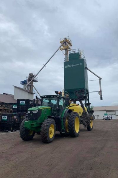 TCO Agromart farm equipment at farm